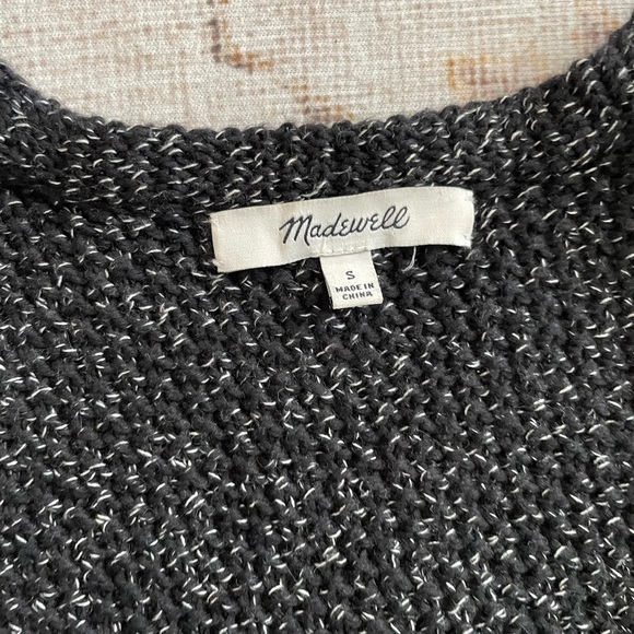 Madewell knit tasseled open cardigan - Picture 4 of 6